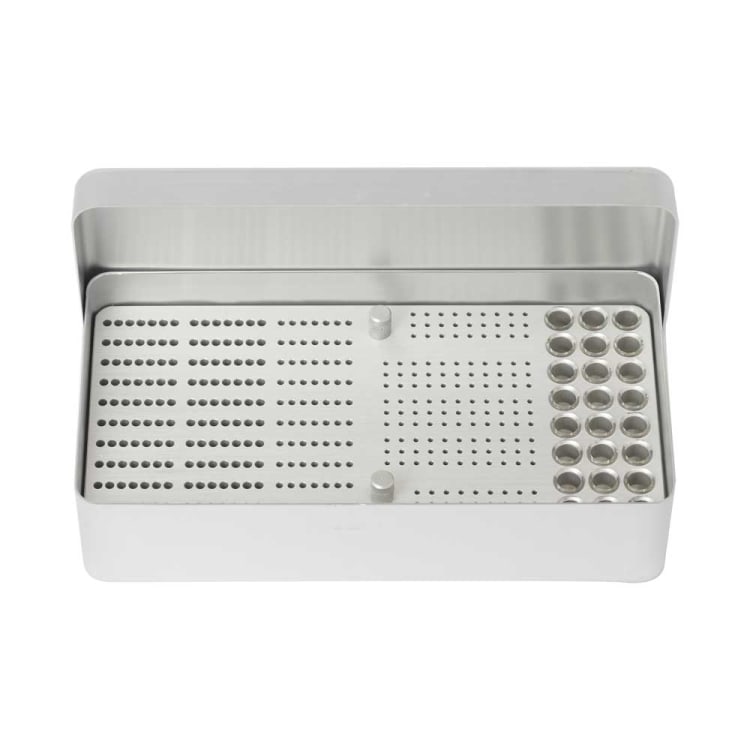 Endo box large, silver