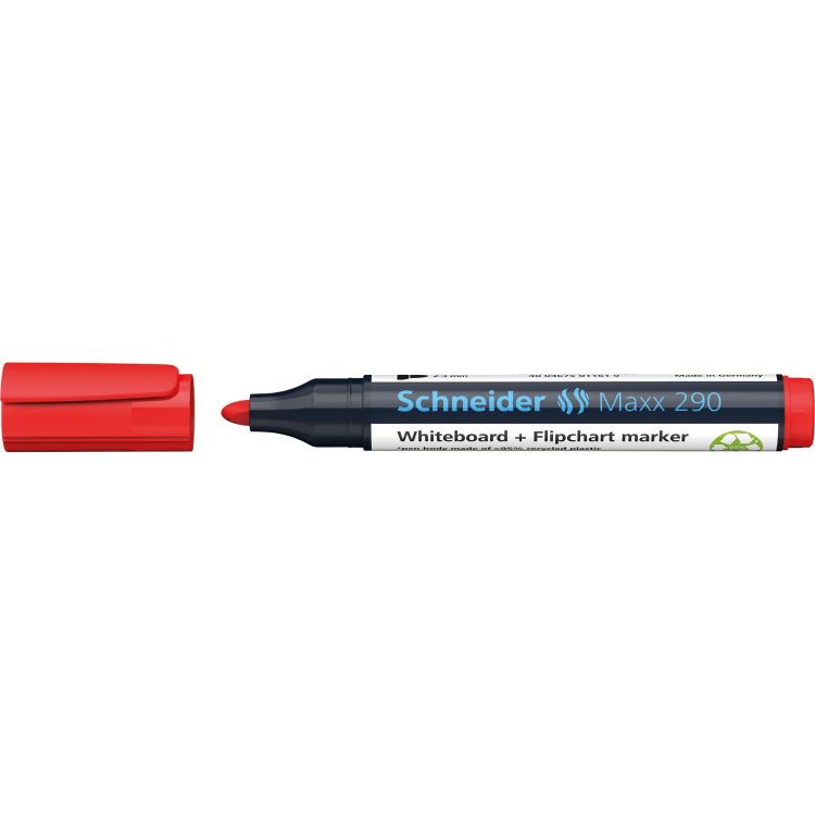 Schneider whiteboard marker Maxx 290 1-3 mm bullet tip red