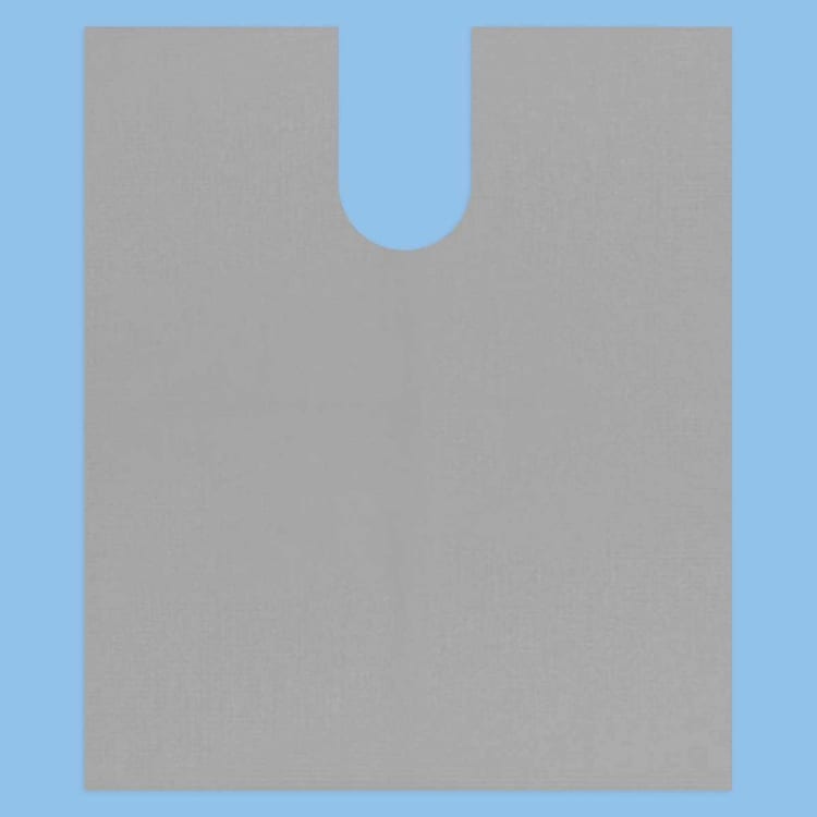 Euronda Monoart Bib Up! Patient Capes Platingrau