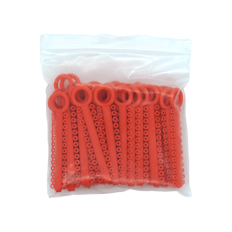 Gummiligaturen (Rot)