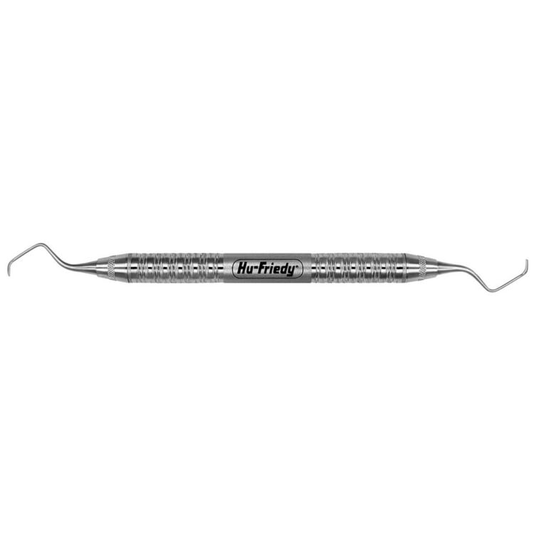 Hu-Friedy Standard Gracey-Curette Rigid - Shape 9/10 , Oral/bukkal - Griff 6