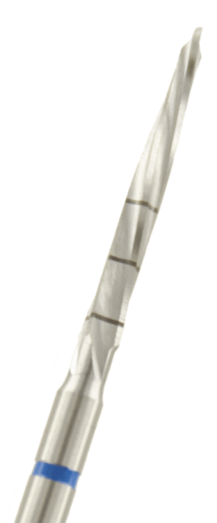 Vorbohrer für Glas- Quarzfaserstifte blau (1 Packung á 1 Stück)