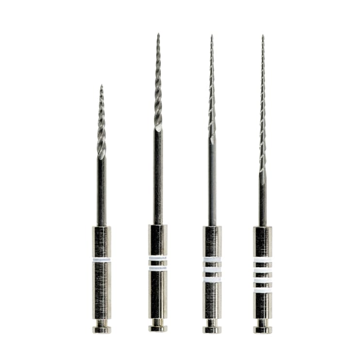 Endostar Re Endo Rotary System, retreatment vijlen, 30/12, 30/08, 30/06. 30/04, 4 pcs