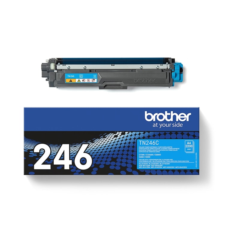 Brother toner TN246C 2,200 pages cyan