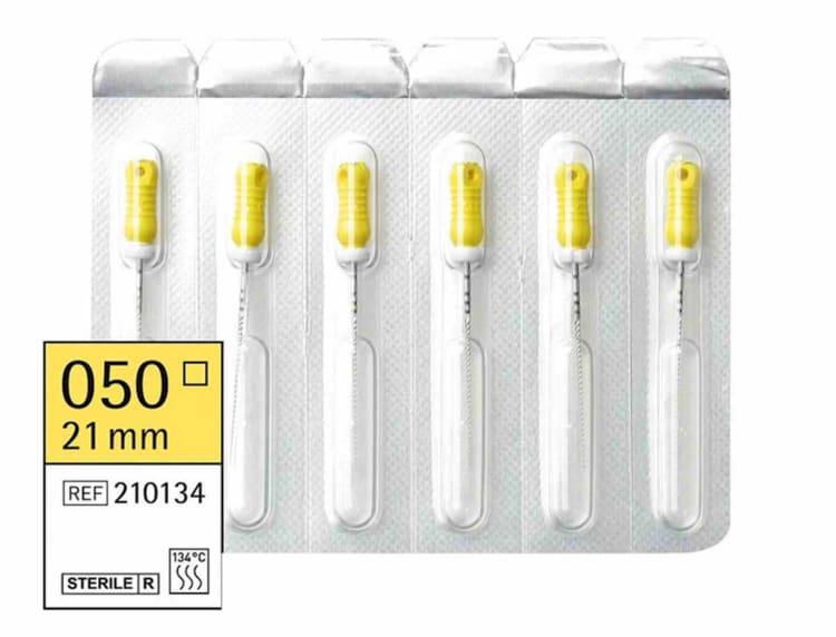 Omnident K-Files 21mm Sterile Gr. 050