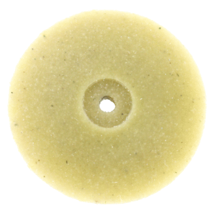 Polierer bimsdurchsetzt - Linse (1 Packung á 25 Stück)