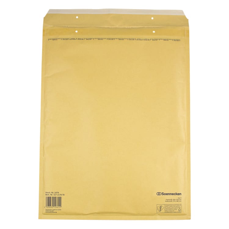Soennecken Luftpolstertasche Größe K/7 50 Stück braun