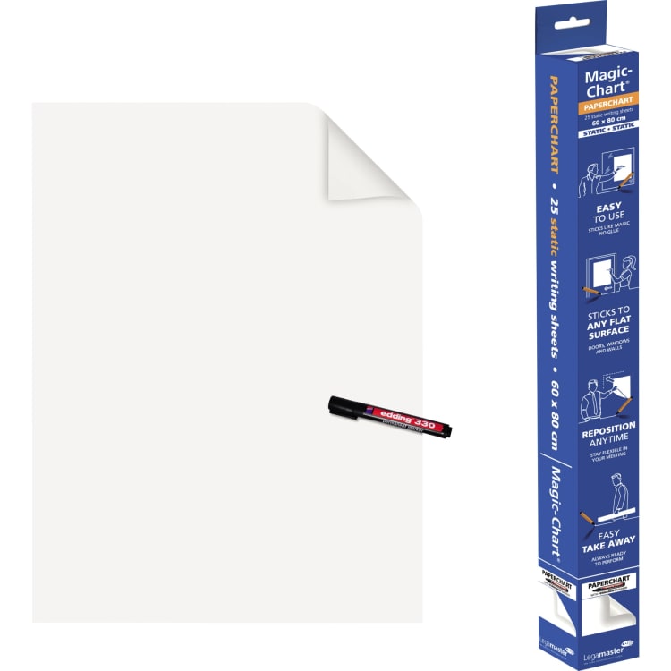 Legamaster flipchart film Magic Chart 60x80 cm 25 sheets