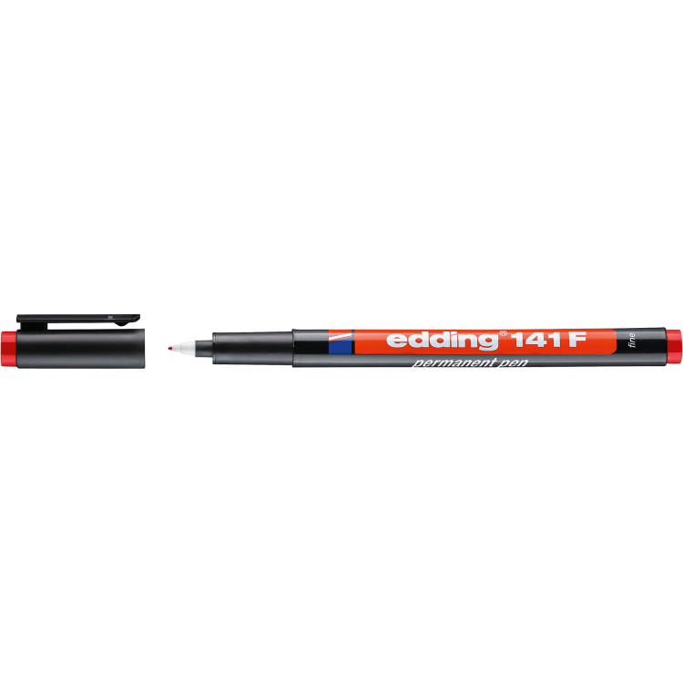 edding OHP marker 141 F 0.6 mm permanent red