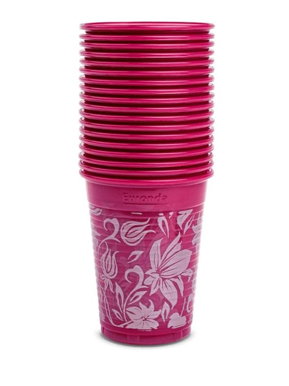 Monoart Trinkb.Flow.weinrot 180ml 1000St