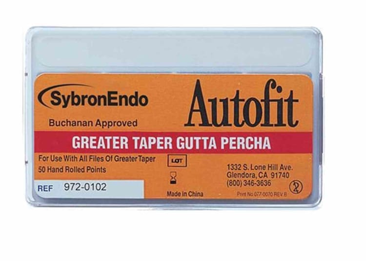 Kerr Autofit Guttaperchaspitzen .12 (0.98mm max. Durchmesser)