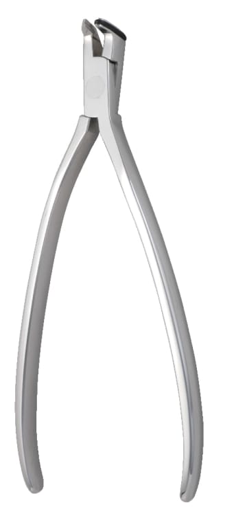 Distal End Cutter Flush Cut slank lang handvat, vierkante draden tot .022 x .028