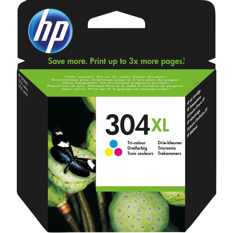 HP ink cartridge 304XL 300 pages cyan/magenta/yellow