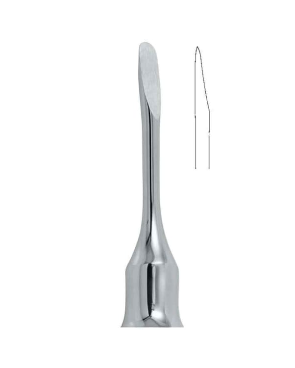 Wurzelheber 5mm fein gerade