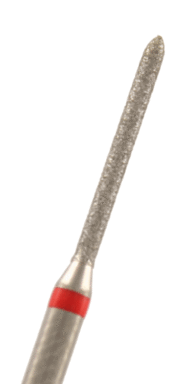 Diamant Torpedo Körnung: Rot (fein, 1 Packung á 5 Stück)