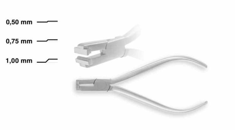 KFO Stufenbiegenzange 1mm