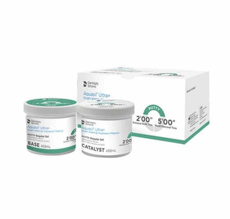 Dentsply Sirona Aquasil Ultra+ Containers Hard Putty Regular Set