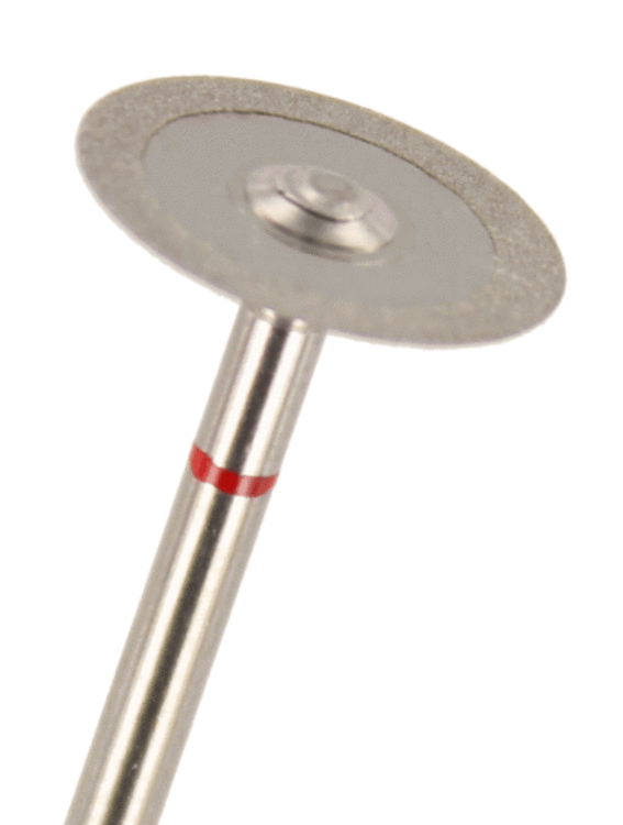 Diamantscheibe (0.15 mm) Körnung: Rot (fein, 1 Packung á 1 Stück)