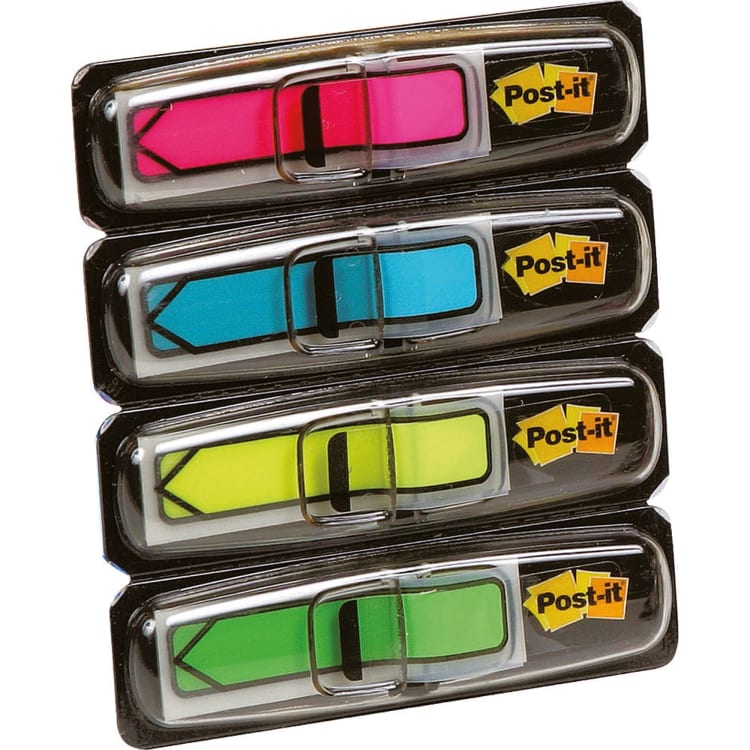 Post-it index tabs Index arrows assorted