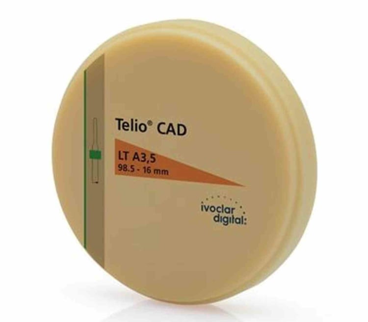 Ivoclar Telio® CAD Discs For PrograMill 98,5 x 16mm LT A3,5