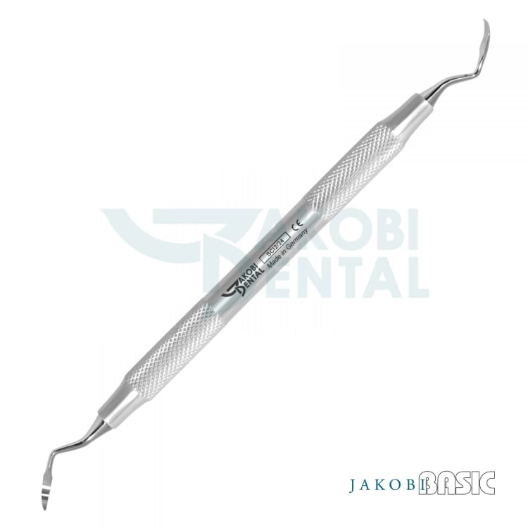 Scaler Crane-Kaplan mini SCI 2/3, JakobiBasic handle # 4, stainless steel