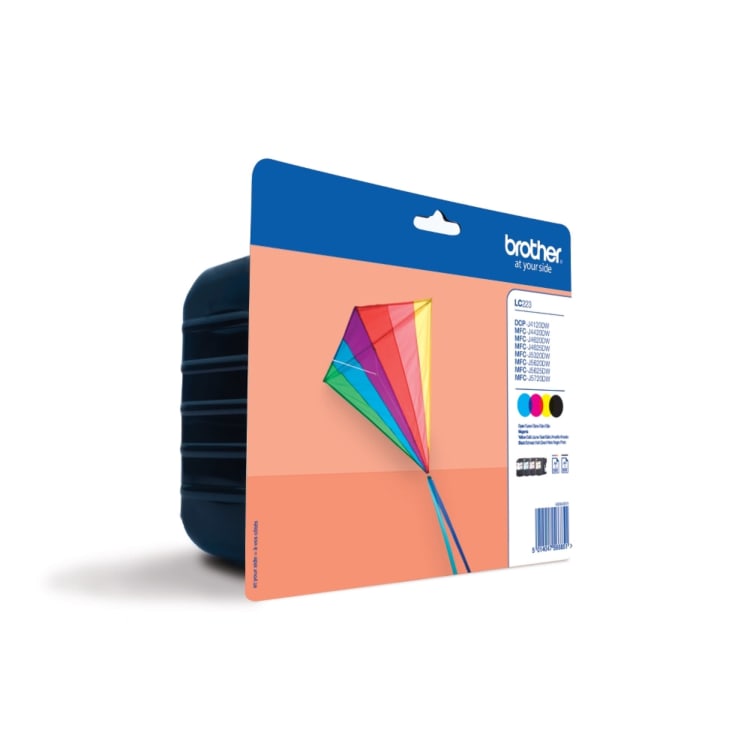Brother ink cartridge LC223VALBP black/cyan/magenta/yellow 4 pieces