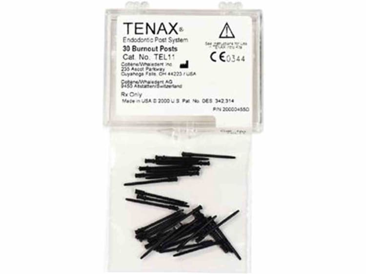 Tenax Ausbrennst.1,1mm schwarz 30St