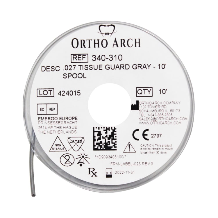 Protective tubing .045 clear, 10 ft. spool