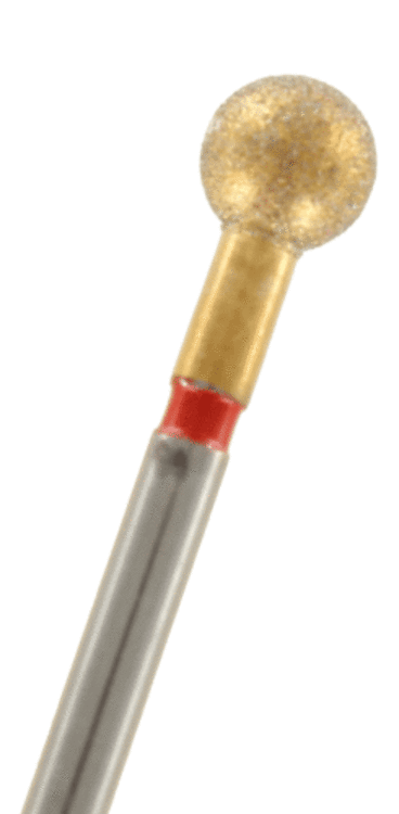 ZD-Diamant Kugel Körnung: Rot (fein, 1 Packung á 5 Stück)