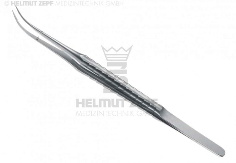 Mikro-Pinzette chirurgisch 18cm geb.