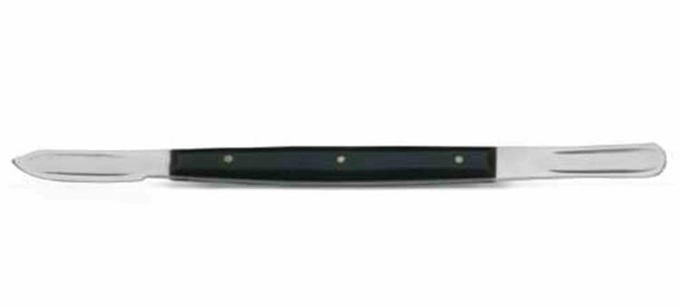 Wachsmesser groß m. Wachsmulde