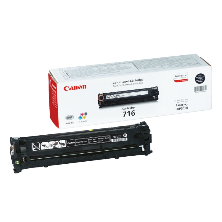 Canon toner 716BK 2,300 pages black