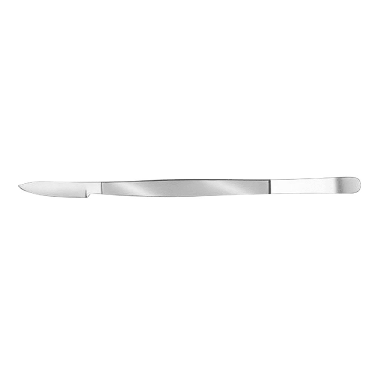 Wachsmesser 17cm Metall
