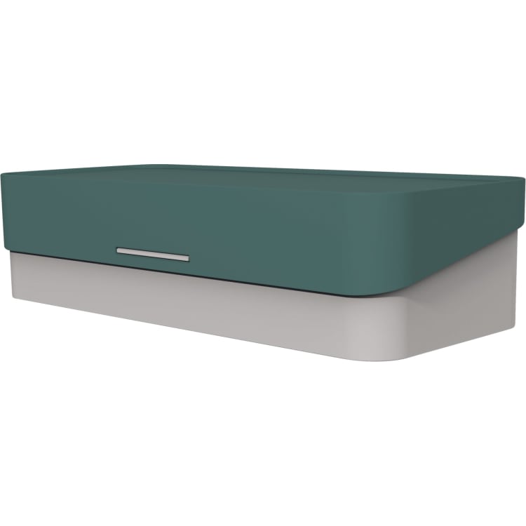 helit desk organiser the companion green