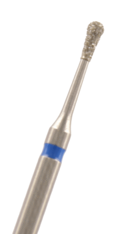 Diamant minimalinvasiv  Körnung: Blau (standard, 1 Packung á 5 Stück)