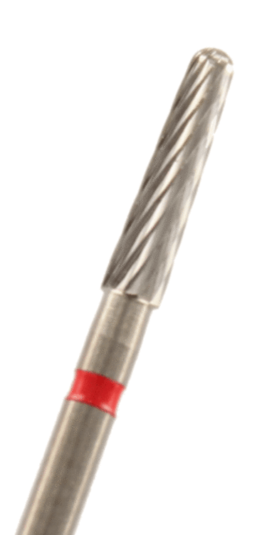 Hartmetall Finierer konisch rund Verzahnung: 8 Schneiden (standard, 1 Packung á 5 Stück)