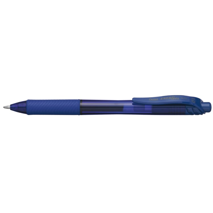 Pentel gel pen EnerGel X 0.5 mm retractable blue