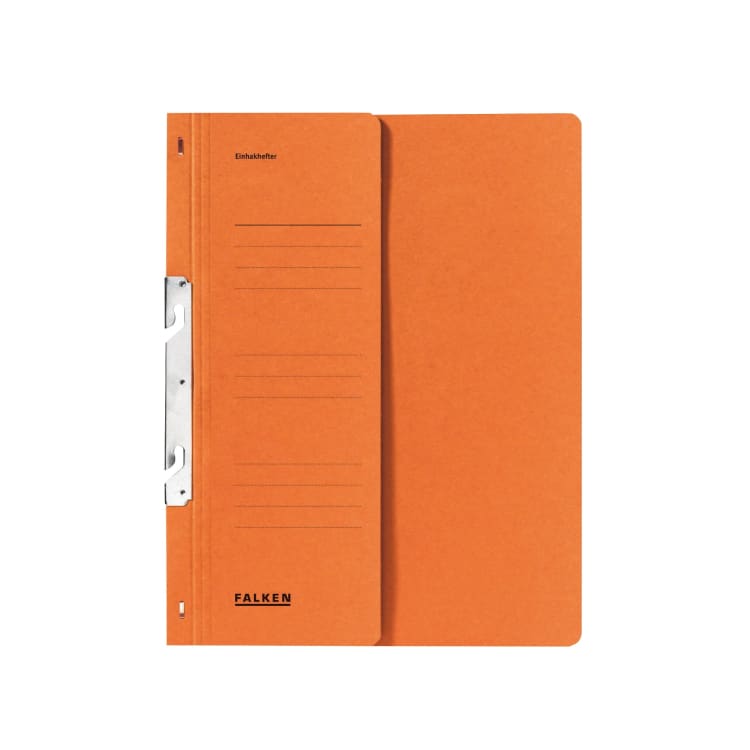 Falken hook-on file A4 half cover commercial binding orange
