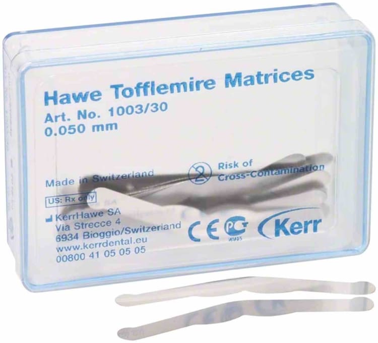 Kerr Hawe™ Tofflemire Matrizen 1003/30 0,05mm Thin