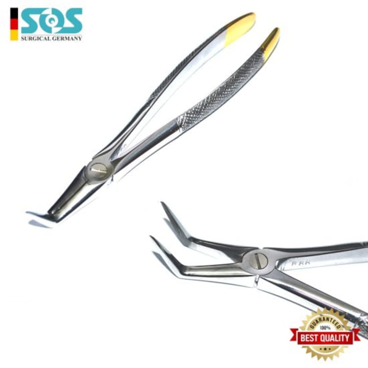 Diamond-Coated Lower Root Splitter Forceps
