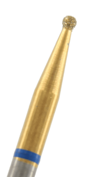 GOLD-Diamant Kugel Körnung: Blau (standard, 1 Packung á 5 Stück)