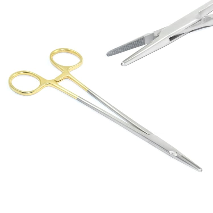 DeBakey Needle Holder, TC, Length = 18 cm