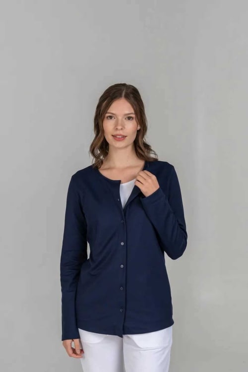 Van Laack 2in1 Shirt Longsleeve Midnight/white L