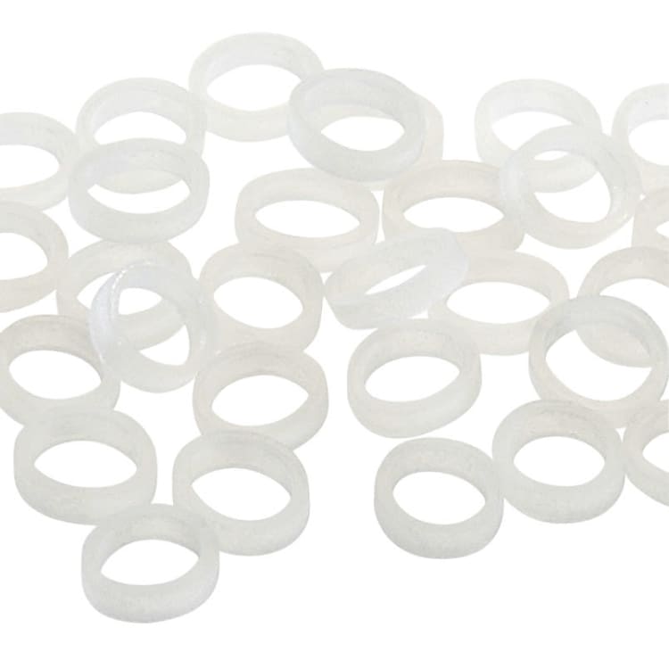 Smile Safari™ intraoral clear latex-free elastics 5000/PK, 1/4, 4,5 oz