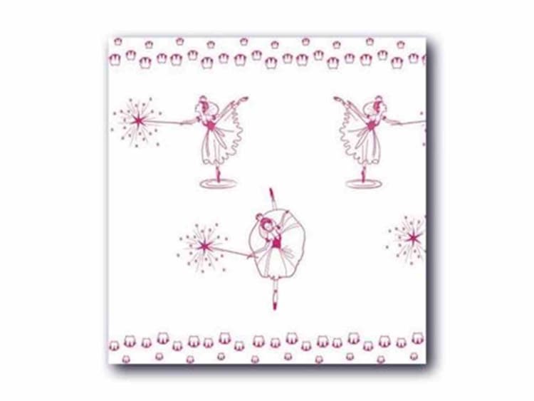 Kinderservietten 40x32cm Ballerina 100St