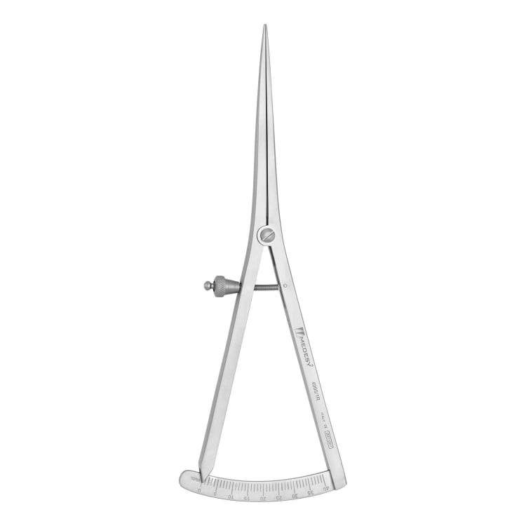 Calliper, Castroviejo 17.0 cm, 45° curved