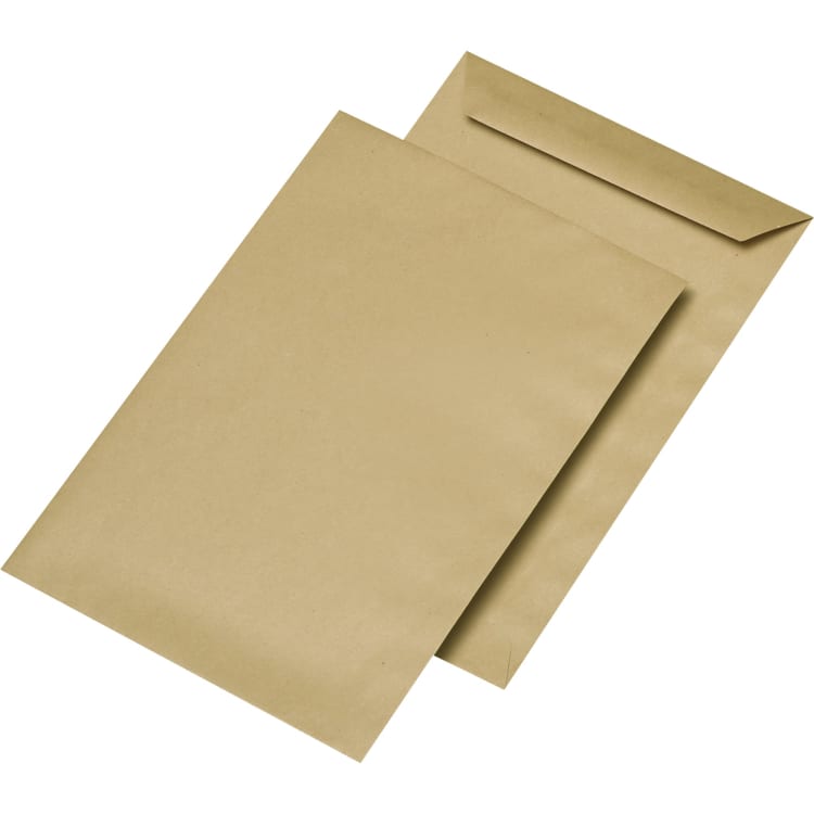 MAILmedia mailing bag C5 without window gummed 500 pieces brown
