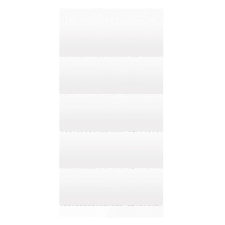 Falken labelling sign 60x20 mm paper 100 pieces white