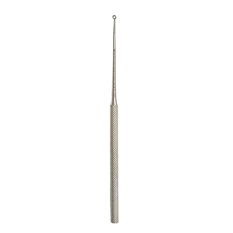Buck Ear Curette, Curved, Blunt, Fig. 1