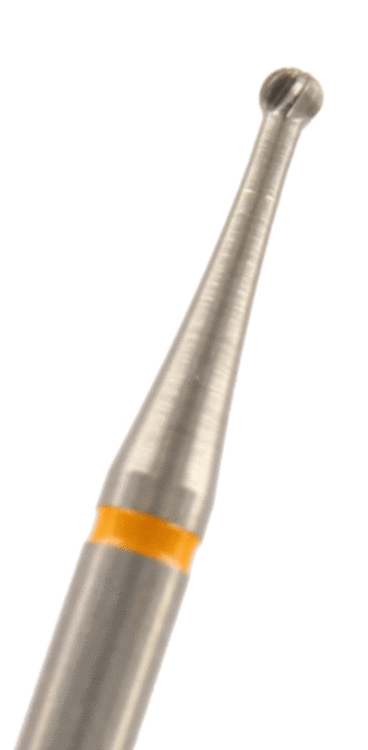 Hartmetall Rosenbohrer zum minimalinvasiven Exkavieren Verzahnung: Kreuzverzahnt (1 Packung á 5 Stück)